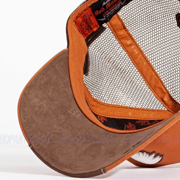 Red Monkey The Cock RM1387 Limited Edition Unisex Trucker Hat Cap | 2 Colors - Picture 9 of 15